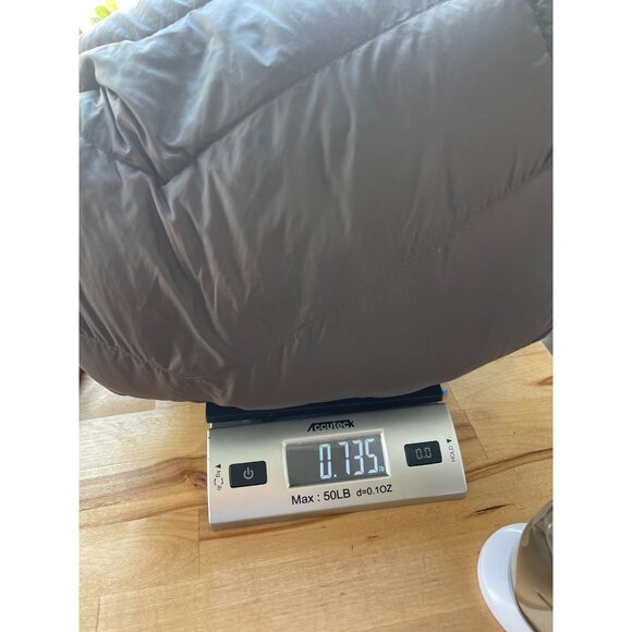 Calvin Klein Mens Lightweight Packable Down Puffer Jacket Size L Brown Duck Down - Picture 5 of 5